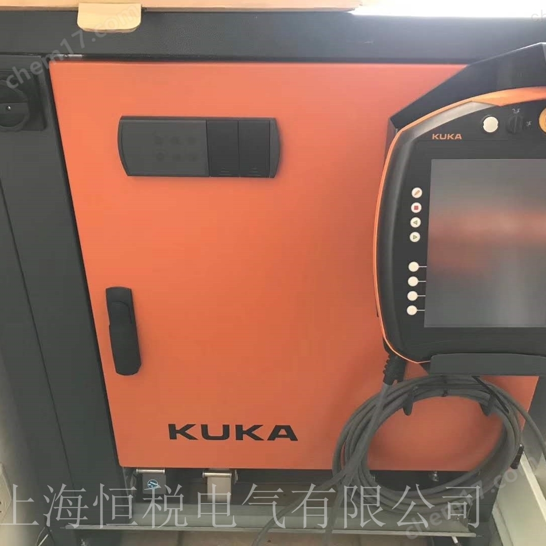 KUKA机器人示教器开机进不去系统维修