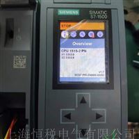 西门子PLC1516控制器启动面板黑屏维修方法