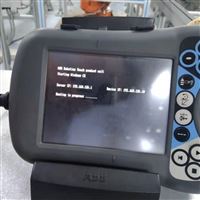 ABB机械手示教器启动无法进入系统修理方法